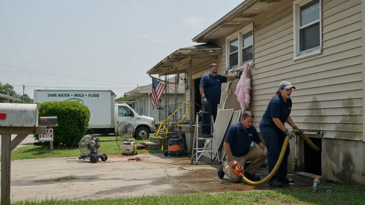 Water Damage Repair in Pearl, MS near me